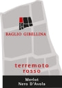 Nuova Gibellina Sicilia Terremoto Rosso Merlot Nero d'Avola 2009 Front Label