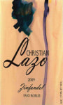 Christian Lazo Wines Zinfandel 2009 Front Label
