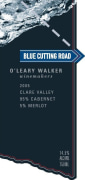 O'Leary Walker Wines Blue Cutting Road Cabernet Sauvignon Merlot 2005 Front Label