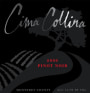 Cima Collina Pinot Noir 2006 Front Label