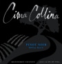 Cima Collina Hilltop Ranch Pinot Noir 2010 Front Label