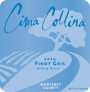 Cima Collina Hilltop Ranch Pinot Gris 2014 Front Label