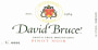 David Bruce Santa Cruz Mountain Pinot Noir 2008  Front Label