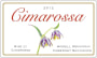 Cimarossa Vineyards Rive di Cimarossa Cabernet Sauvignon 2012 Front Label