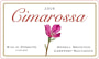 Cimarossa Vineyards Riva di Ponente Vineyard Cabernet Sauvignon 2006 Front Label