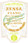 Orion Wines Salento Zensa Fiano 2014 Front Label
