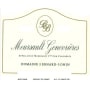 Domaine Bernard-Bonin Meursault Genevrieres Premier Cru 2015 Front Label