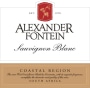 Ormonde Alexander Fontein Sauvignon Blanc 2013 Front Label