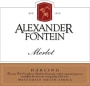 Ormonde Alexander Fontein Merlot 2007 Front Label
