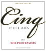 Cinq Cellars The Professors 2012 Front Label
