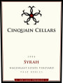 Cinquain Cellars Winery Nagengast Estate Vineyard Syrah 2006 Front Label