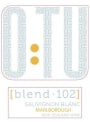 Otuwhero Estate OTU Blend 102 Sauvignon Blanc 2016 Front Label