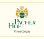Pacher Hof Sudtirol Brixner Eisacktaler Pinot Grigio 2013 Front Label