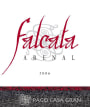 Pago Casa Gran Falcata Arenal 2006 Front Label