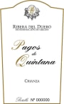 Pagos de Qunintana Crianza 2010 Front Label