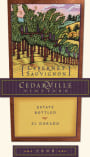 Cedarville Vineyards Cabernet Sauvignon 2008 Front Label