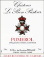 Chateau Le Bon Pasteur Pomerol 2000 Front Label