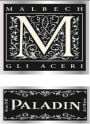 Paladin Gli Aceri Malbech 2011 Front Label