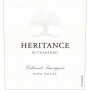Heritance Rutherford Cabernet Sauvignon 2013 Front Label