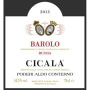 Aldo Conterno Barolo Cicala 2013 Front Label
