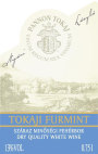 Pannon Tokaj Pinceszet Furmint Szaraz 2014 Front Label