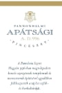 Pannonhalmi Foapatsag Tramini 2009 Front Label