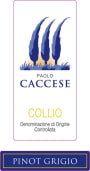Paolo Caccese Collio Pinot Grigio 2015 Front Label