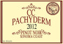 Claypool Cellars CC Pachyderm Pinot Noir 2012 Front Label