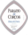 Paramo de Corcos Reserva 2001 Front Label