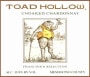 Toad Hollow Chardonnay 2009  Front Label