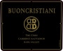 Buoncristiani The Core Cabernet Sauvignon 2009 Front Label