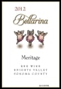 Ehret Family Winery Bellarina Meritage 2012  Front Label