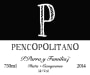 Parra Family Wines Pencopolitano 2014 Front Label