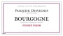 Pasquier Desvignes Bourgogne Pinot Noir 2014 Front Label