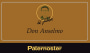 Paternoster Aglianico del Vulture Don Anselmo Riserva 2010 Front Label