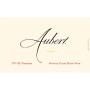 Aubert UV-SL Vineyard Pinot Noir (1.5 Liter Magnums) 2015 Front Label