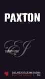 Paxton Vineyards Elizabeth Jean EJ Shiraz 2012 Front Label