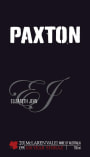 Paxton Vineyards Elizabeth Jean EJ Shiraz 2009 Front Label