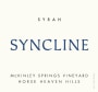 Syncline McKinley Springs Vineyard Syrah 2014 Front Label