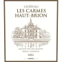 Chateau Les Carmes Haut-Brion Pessac Leognan 2012 Front Label