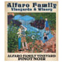 Alfaro Family Estate Pinot Noir (375ML half-bottle) 2016 Front Label