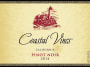 Coastal Vines Cellars Pinot Noir 2014 Front Label