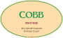 Cobb Wines Rice-Spivak Vineyard Pinot Noir 2011 Front Label