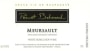 Pernot-Belicard Meursault 2011 Front Label