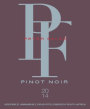 Peter Falke Wines PF Pinot Noir 2014 Front Label