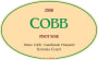 Cobb Wines Diane Cobb Coastlands Vineyard Pinot Noir 2008 Front Label