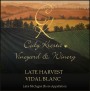 Cody Kresta Vineyard and Winery Late Harvest Vidal Blanc 2013 Front Label