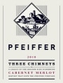 Pfeiffer Wines Three Chimneys Cabernet Merlot 2010 Front Label