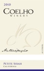 Coelho Winery Antecipacao Estate Petite Sirah 2010 Front Label