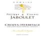 Philippe & Vincent Jaboulet Crozes-Hermitage Blanc 2007 Front Label